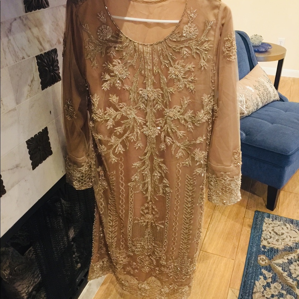 Pakistani TOP DESIGNER DRESS - Picture 3 of 8
